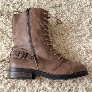 White Mountain Combat Boots